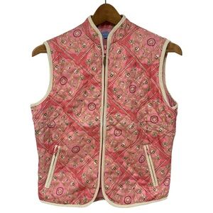 J. McLaughlin Paisley Vest Size XS